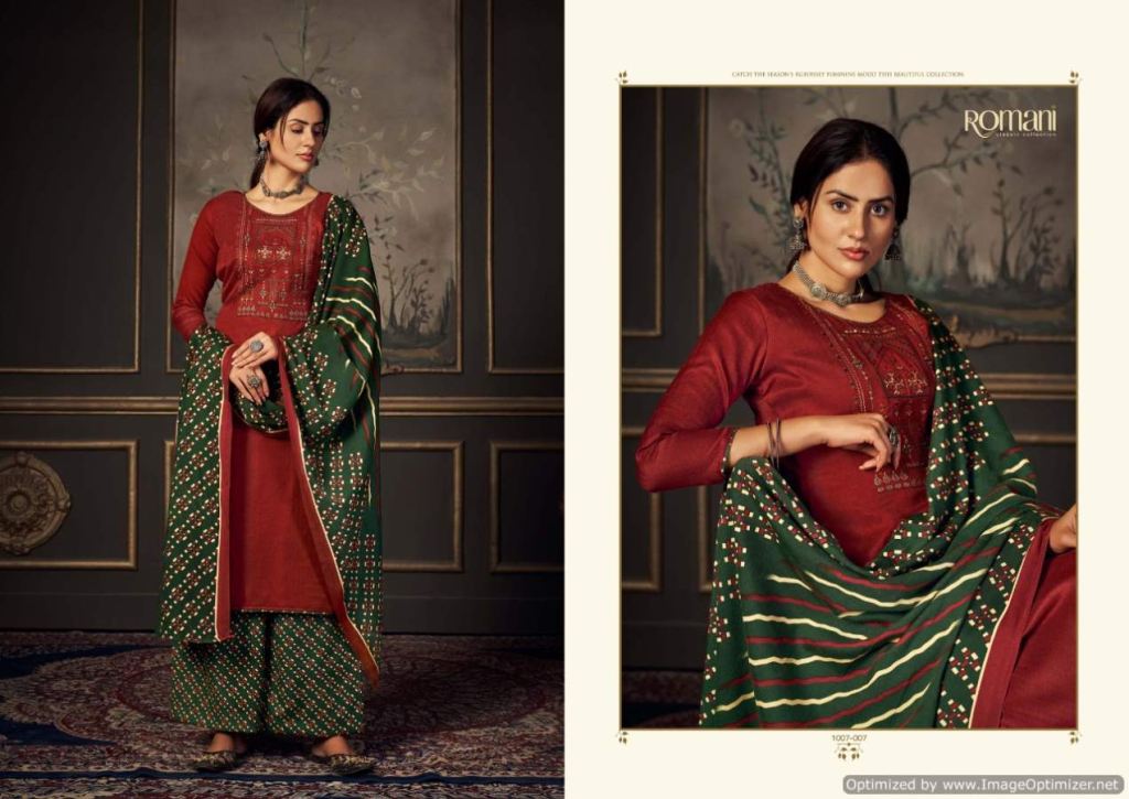 Romani Patiala Beats Exclusive Winter Designer Pashmina Catalog