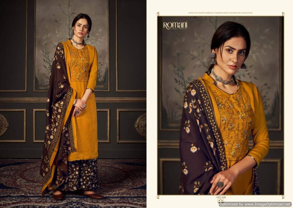 Romani Patiala Beats Exclusive Winter Designer Pashmina Catalog