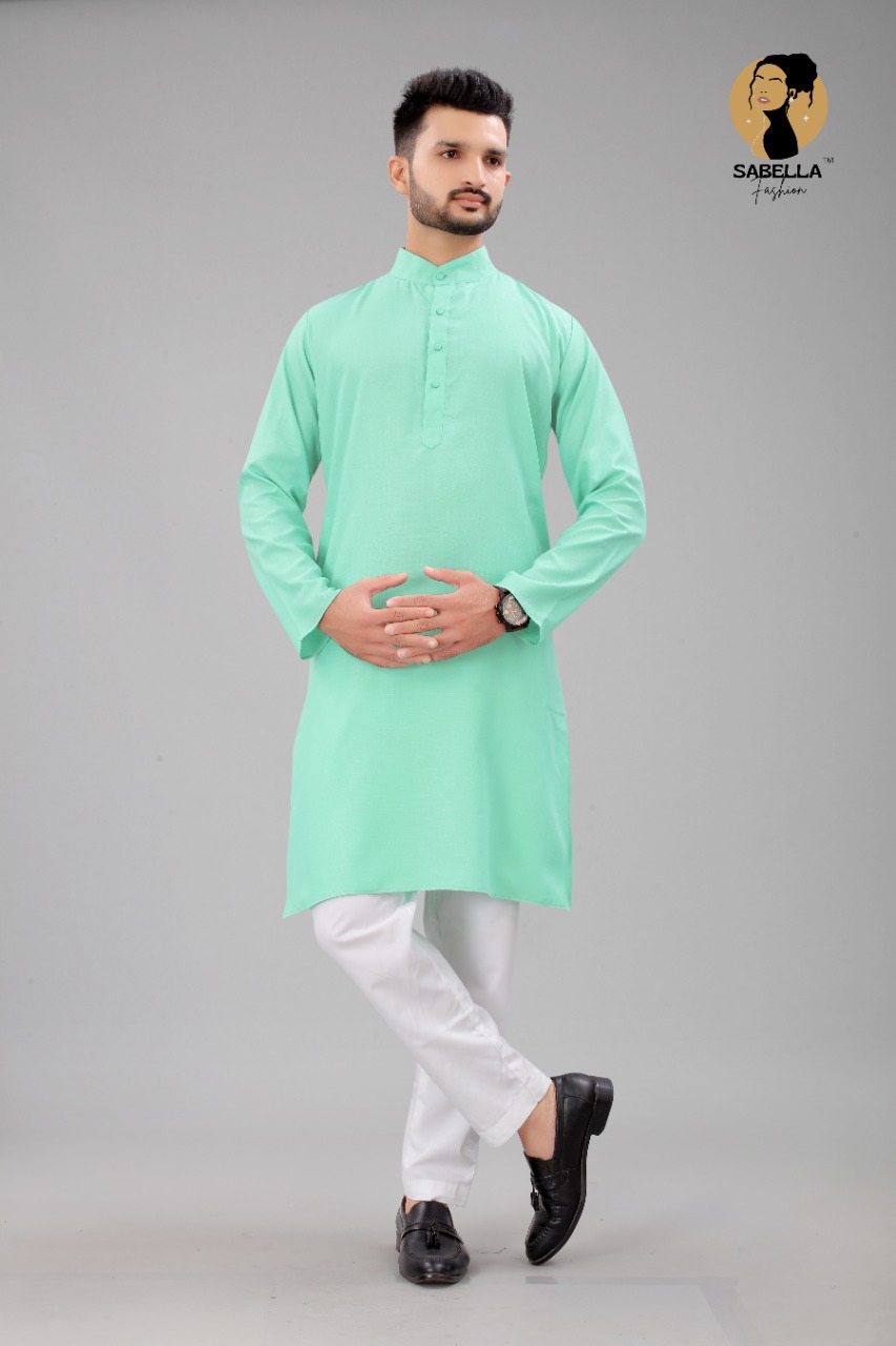 Sabella Fashion Presents Men's Kurta's Catalogue Buy Mens Kurta Wholesale In Surat