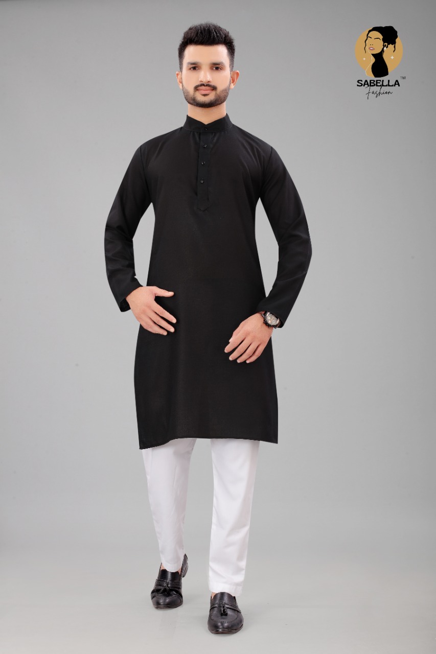 Sabella Fashion Presents Men's Kurta's Catalogue Buy Mens Kurta Wholesale In Surat