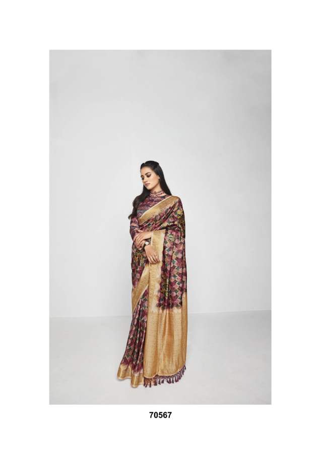 Shangrila Saachi Digital Pallu Festive Wear Silk Wholesale Saree Catalog