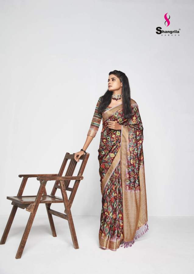 Shangrila Saachi Digital Pallu Festive Wear Silk Wholesale Saree Catalog