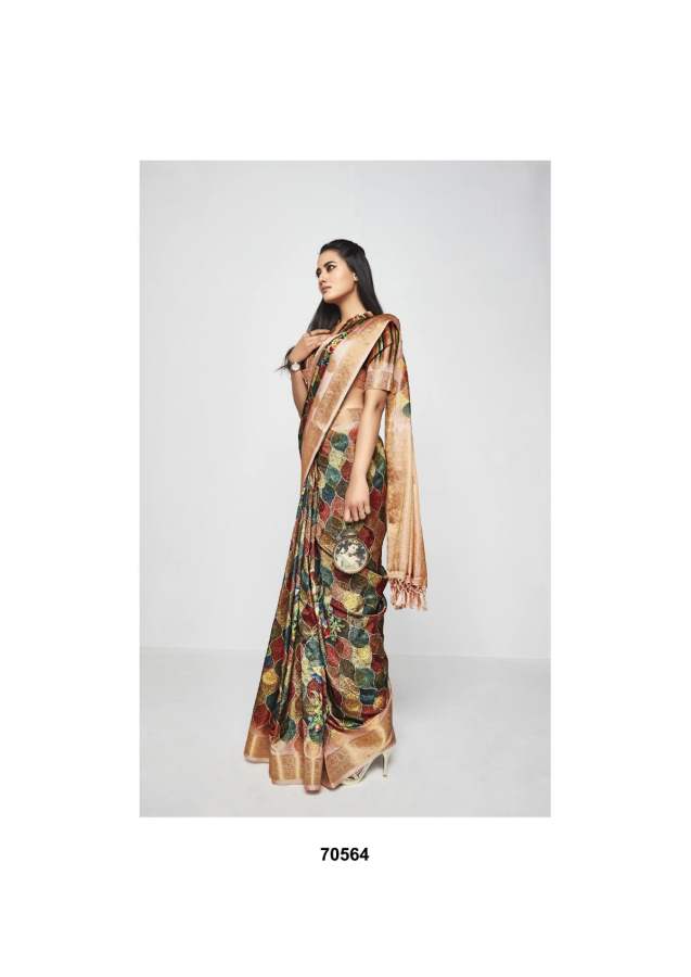 Shangrila Saachi Digital Pallu Festive Wear Silk Wholesale Saree Catalog