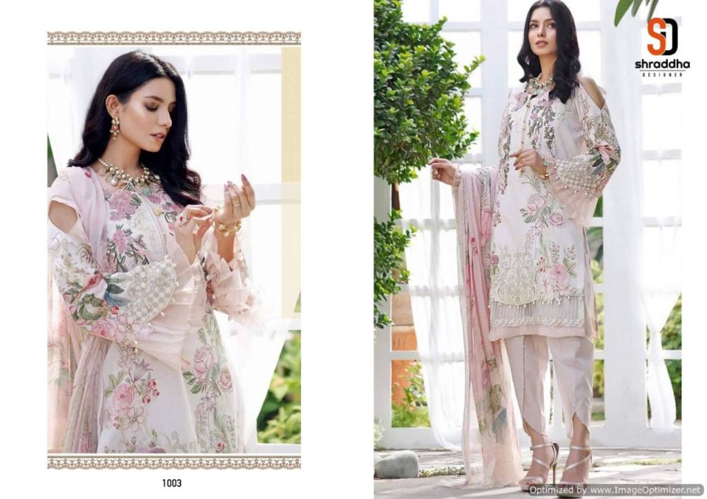 Shraddha Ombre Cotton Printed Pakistani Salwar Kameez Catalog