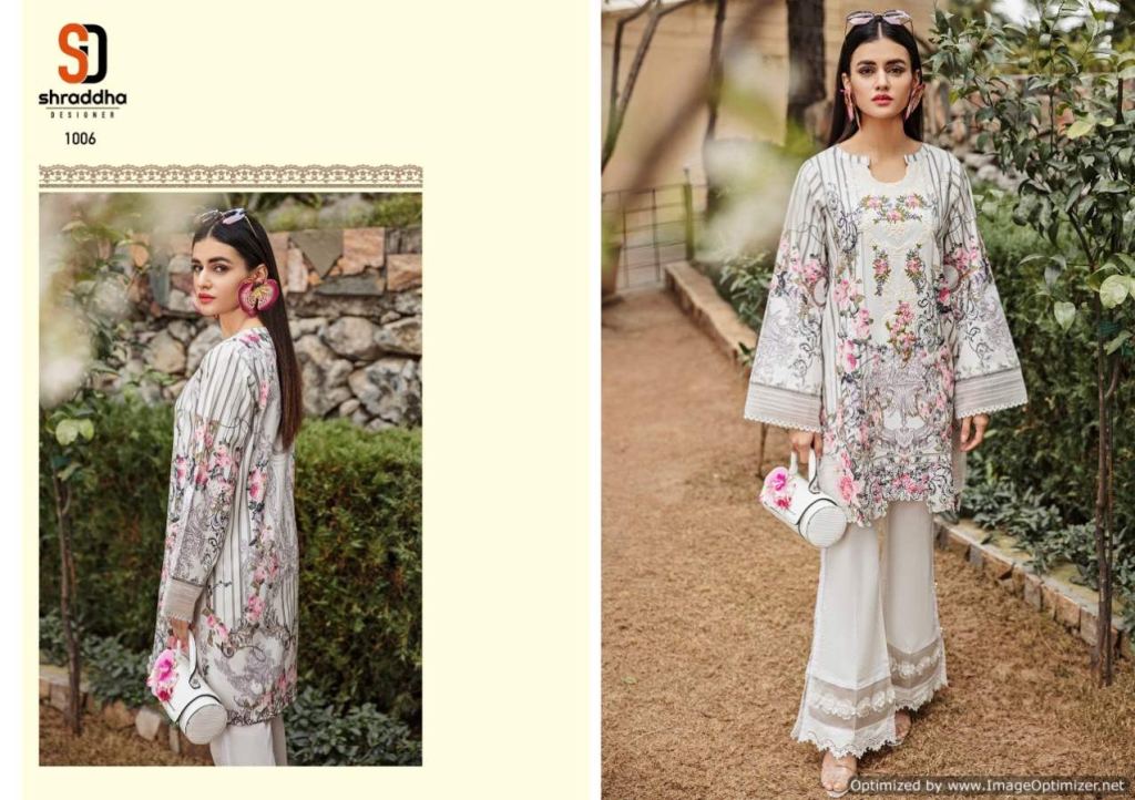 Shraddha Ombre Cotton Printed Pakistani Salwar Kameez Catalog