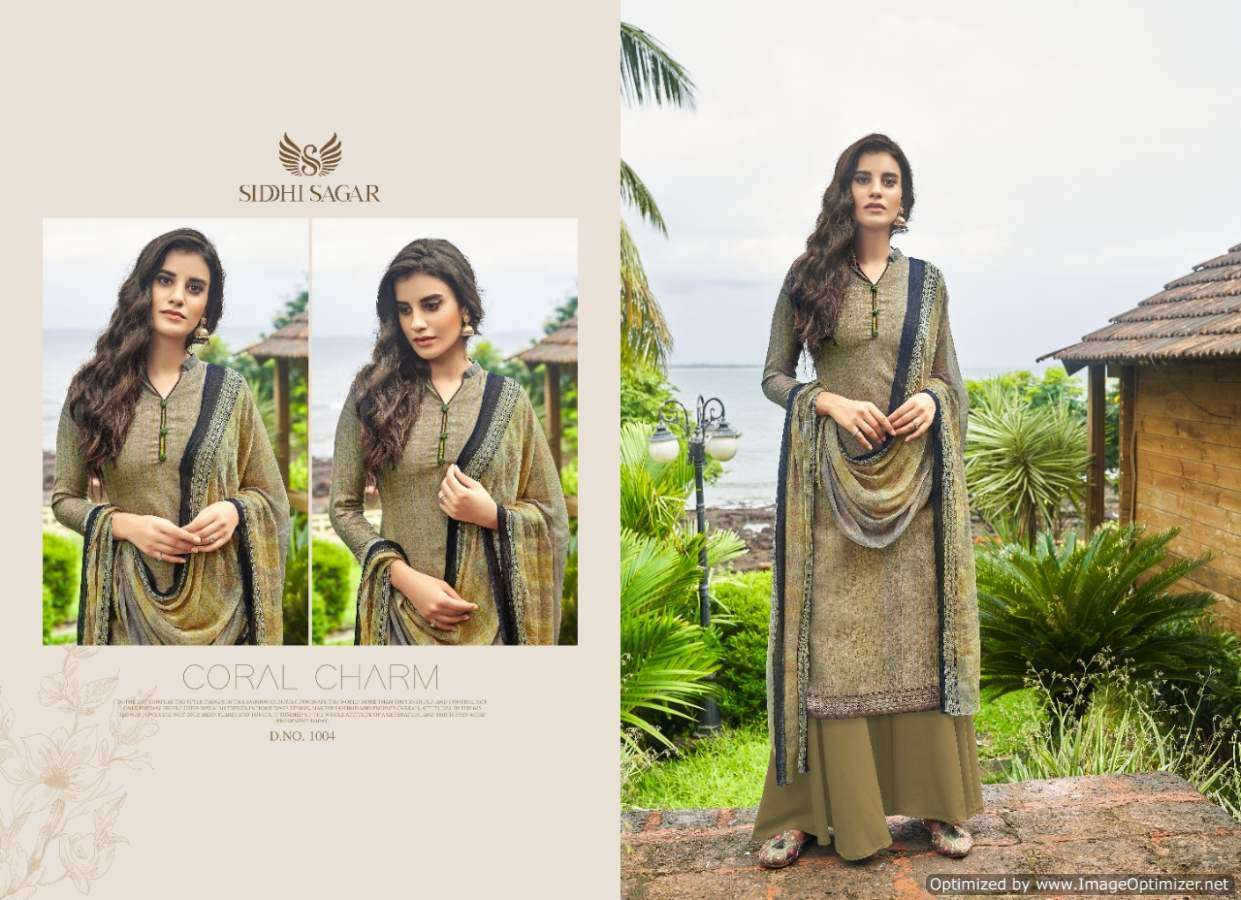 Siddhi Sagar Sajda Digital Print Winter Pashmina Dress Material Catalog
