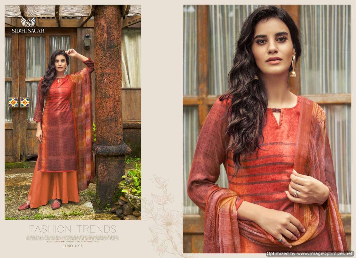Siddhi Sagar Sajda Digital Print Winter Pashmina Dress Material Catalog