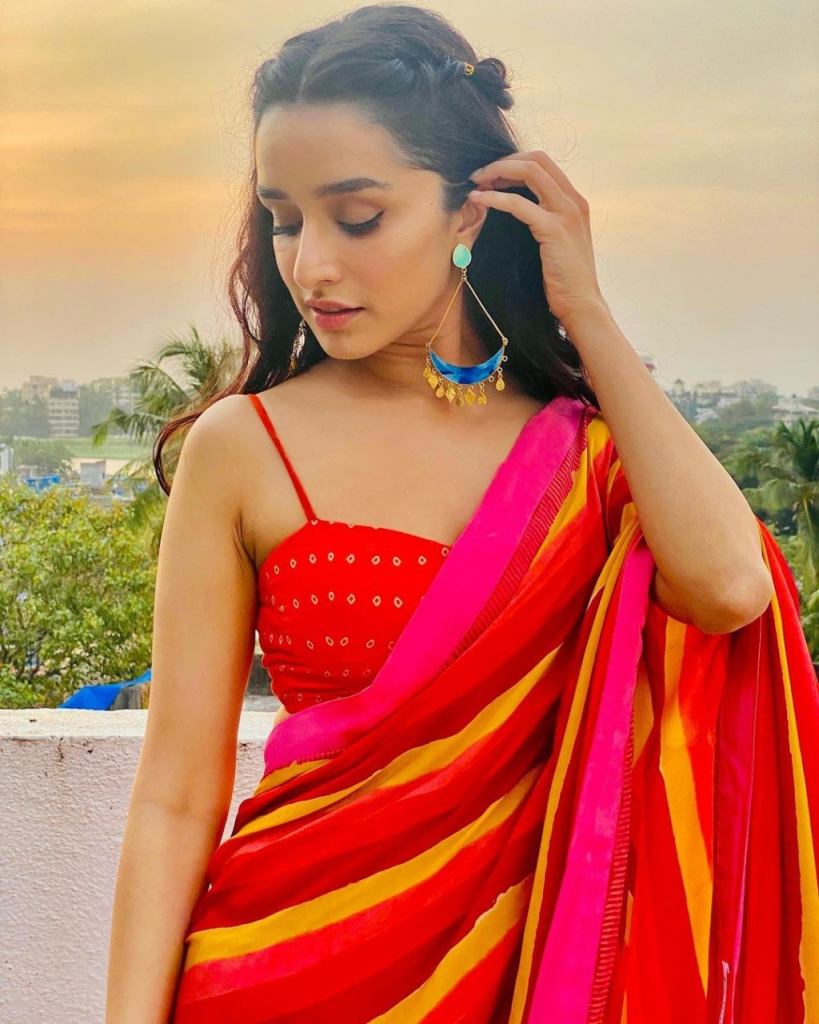Ynf Shraddha Kapoor Fancy Georgette Saree Collection