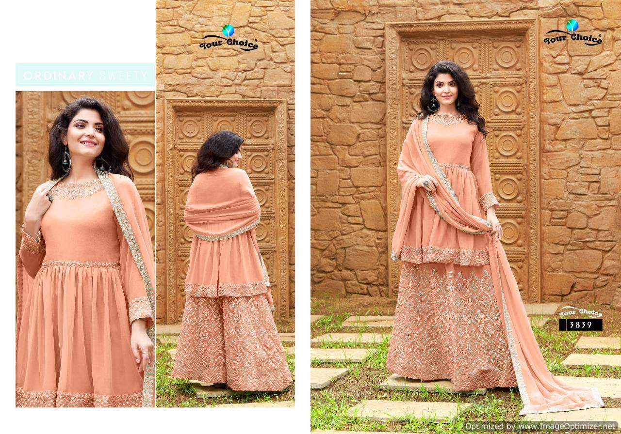 Your Choice Celebo Georgette Wear Designer Wholesale Salwar Kameez