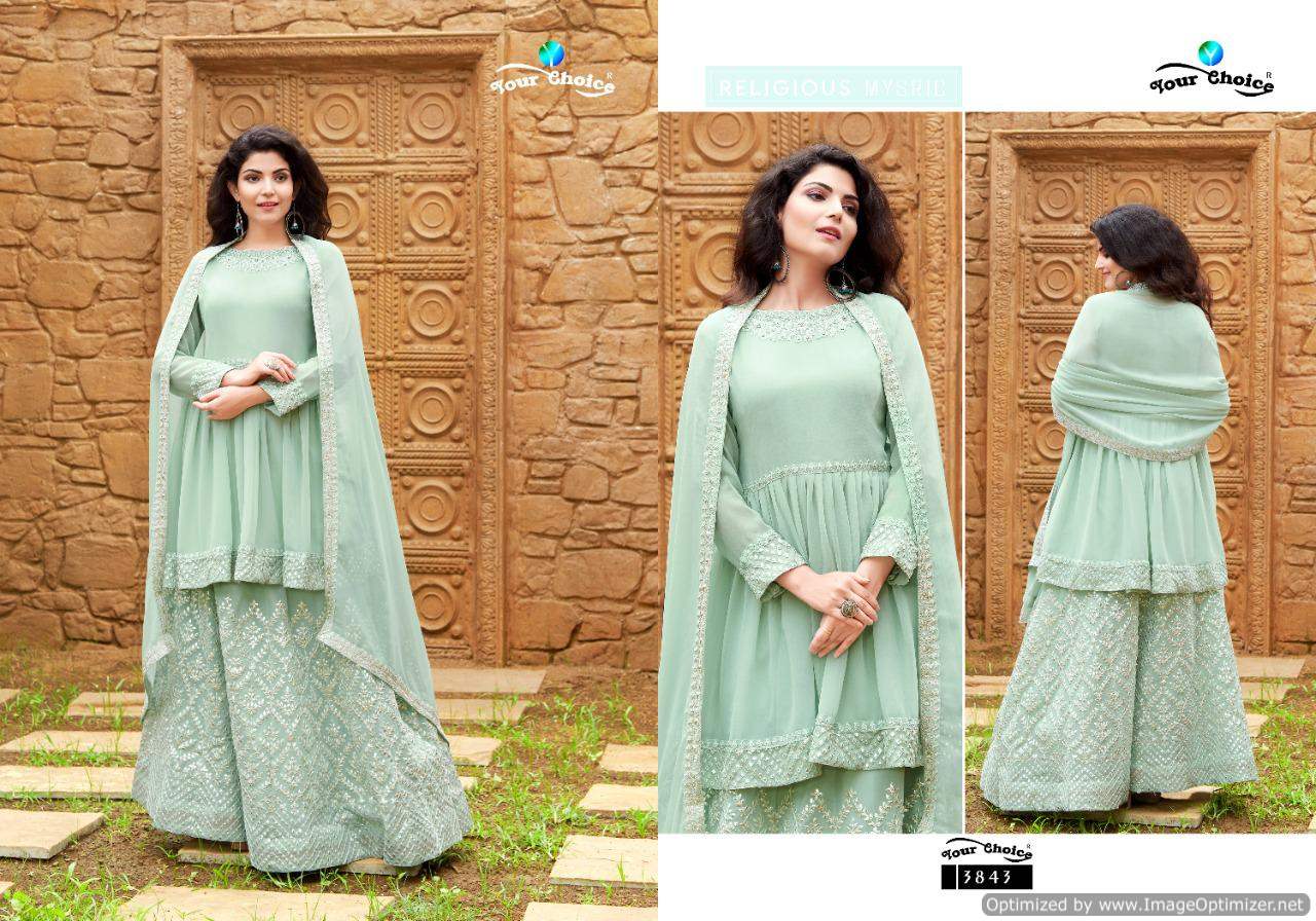 Your Choice Celebo Georgette Wear Designer Wholesale Salwar Kameez