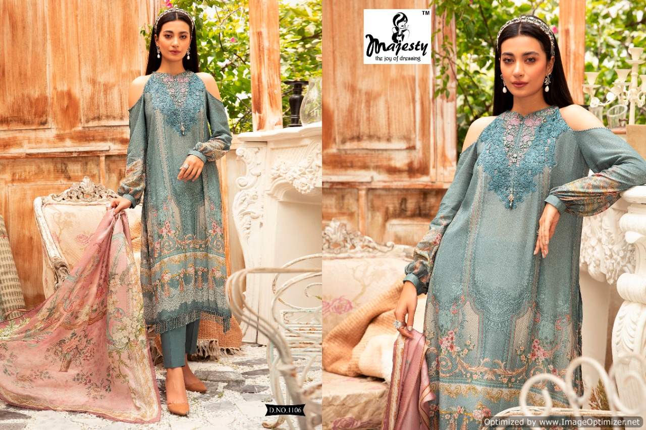 Majesty Maria Vol 11 Jam Silk Pakistani Salwar Kameez Catalog