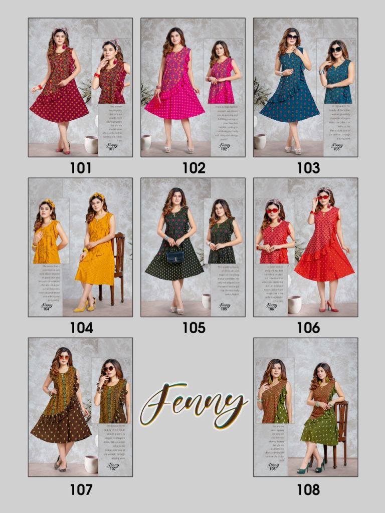 Premnath Fenny Anarkali Low Rate Kurti Catalog