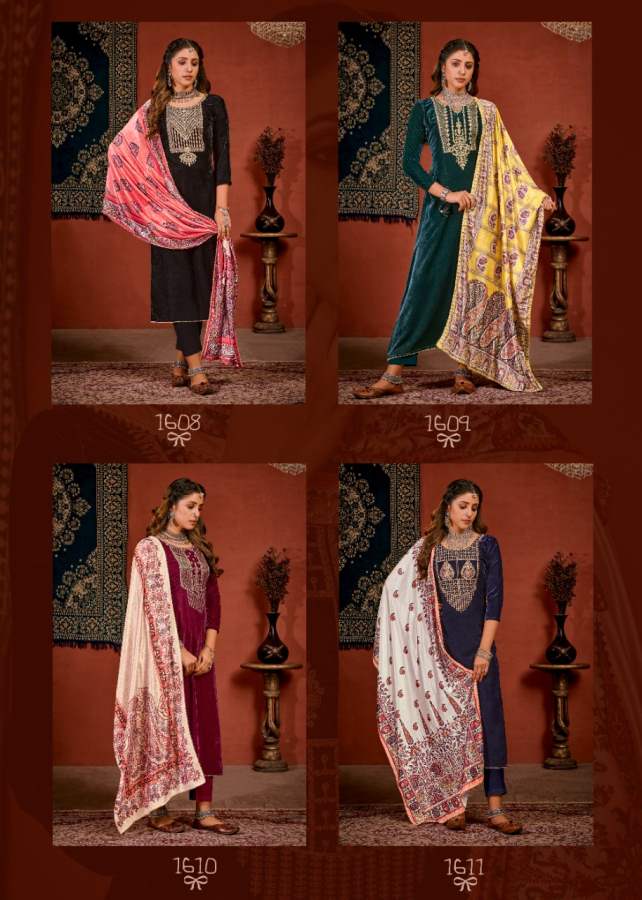 Bipson Amiraa Exclusive Winter Wear Pashmina Catalog