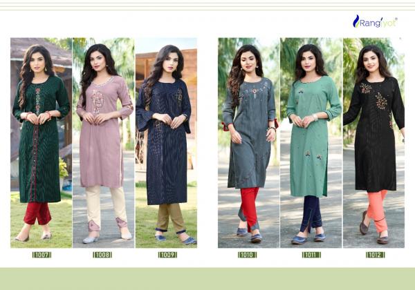 Rangjyot Kayaa  Vol 2 Rayon Fancy Buy Latest Bottom Wear For Women  Catalog
