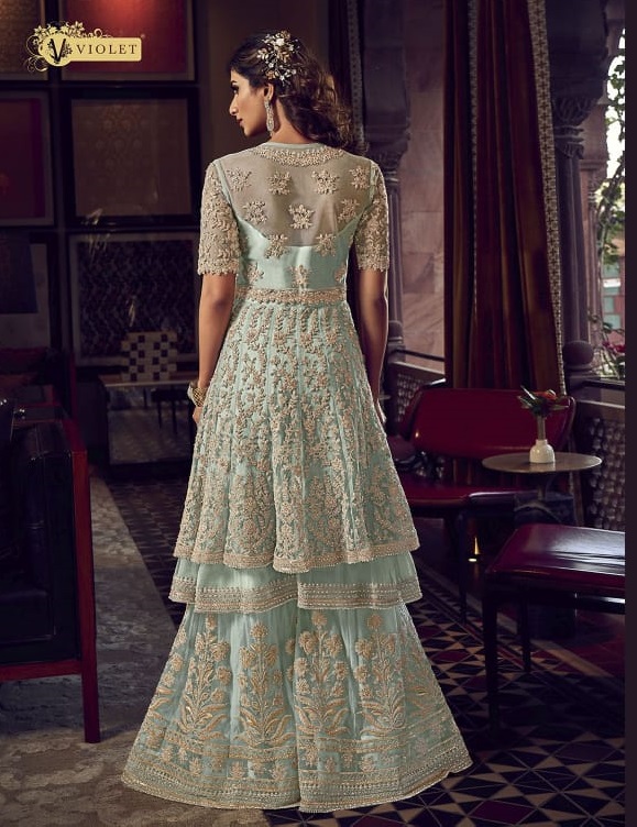 Sky 6604 Desginer Wedding Wear Salwar Suits Buy Women`s Gowns Party Gowns Online
