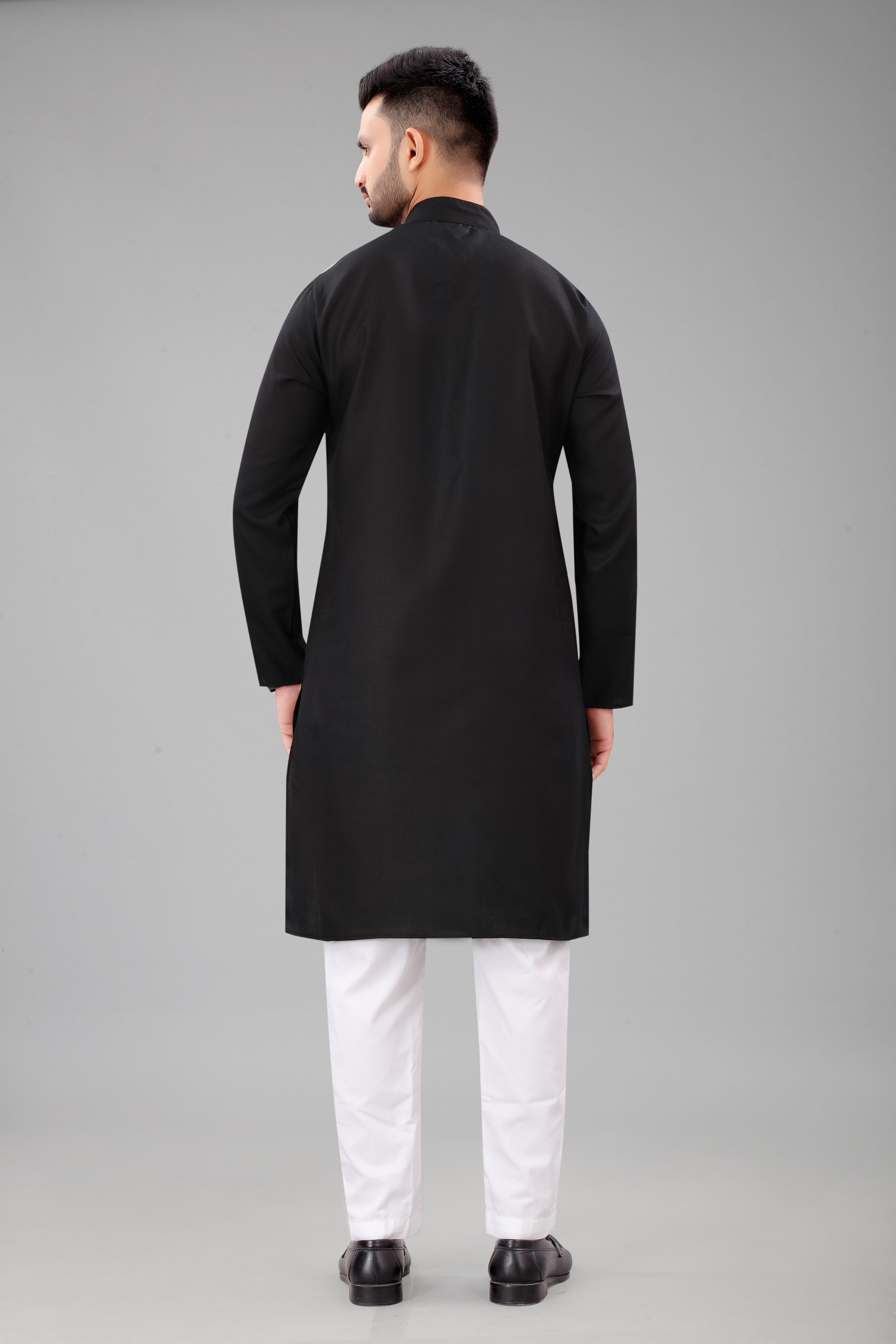 Black Casual Wear Kurta  Buy Black Kurta For Mens Online At Best Prices In India