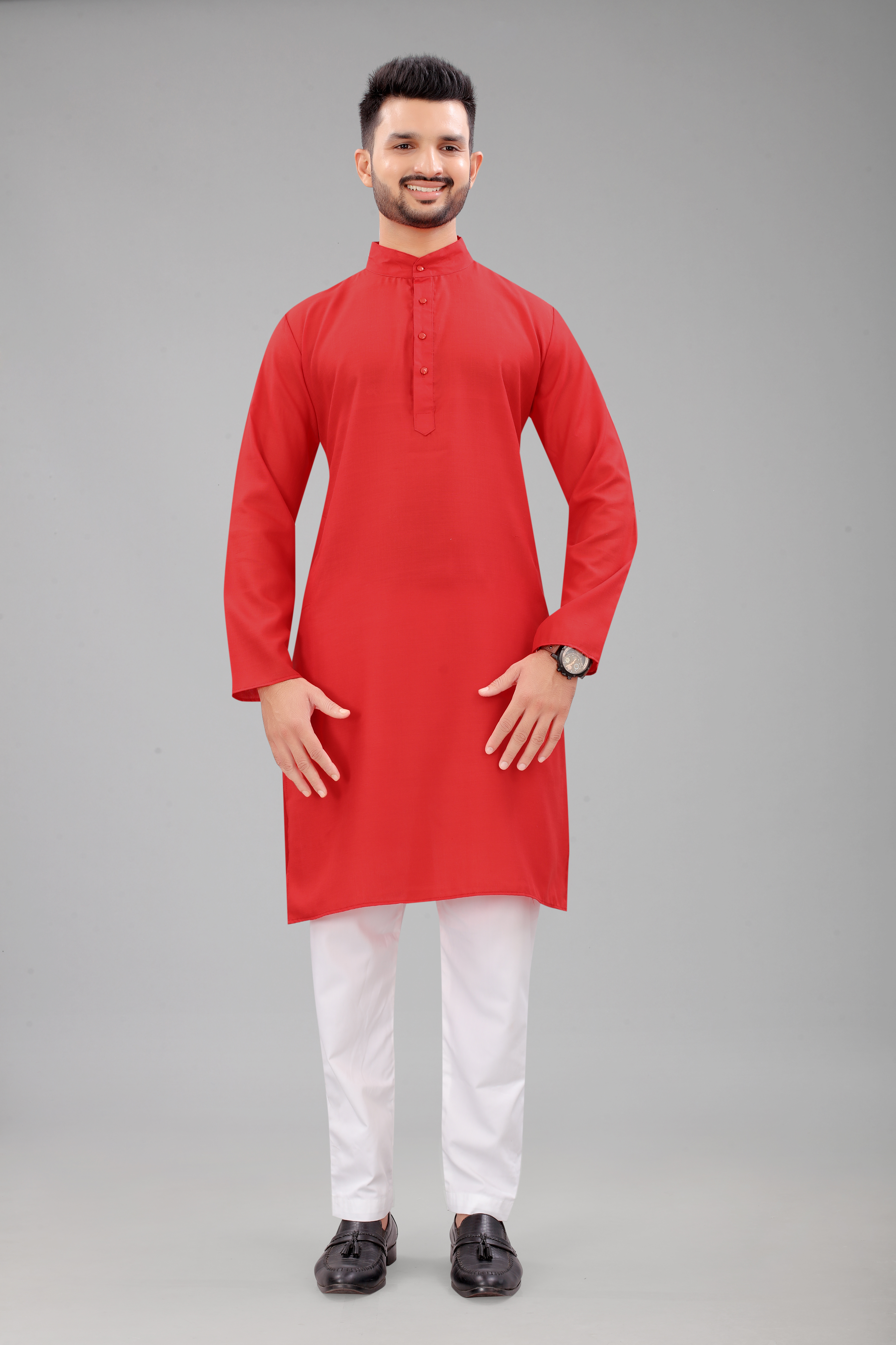 Red For Men Kurtas Online In India Buy  Red Kurta Pyjama Sets For Men