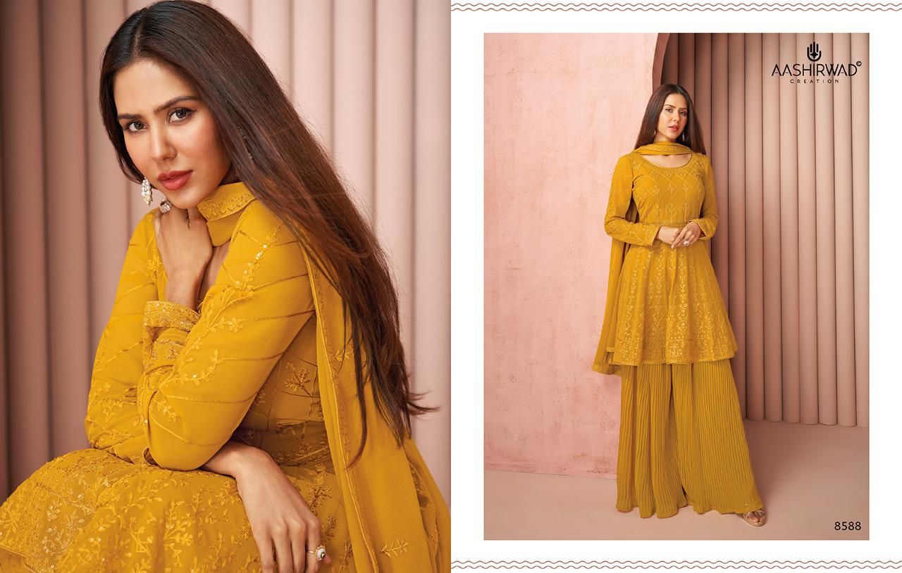 Aashirwad Jugni 8586 Series Designer Salwar Suits Buy Latest Suit Design 2021 Party Wear Collection