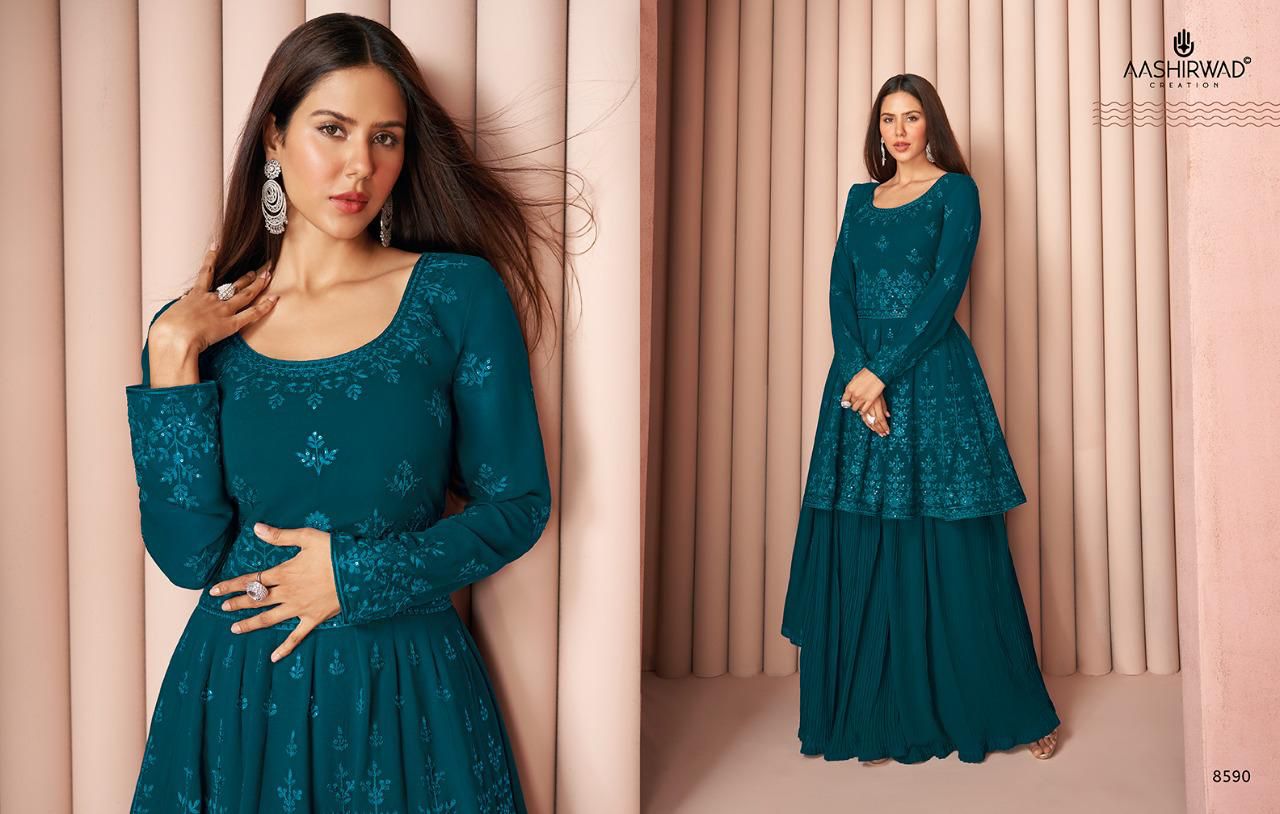 Aashirwad Jugni 8586 Series Designer Salwar Suits Buy Latest Suit Design 2021 Party Wear Collection