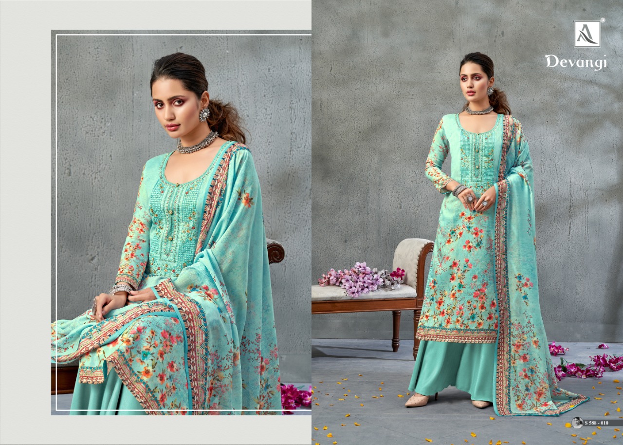 Alok  Devangi  Jam Cotton  Dress Material Catalog