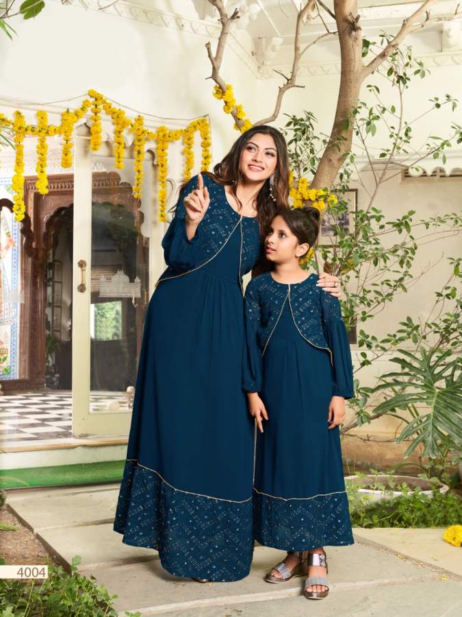 Banwery Me And Mom  Vol 4 Designer Mother Daughter  Buy Mother Daughter Same Dress Designer Catalog