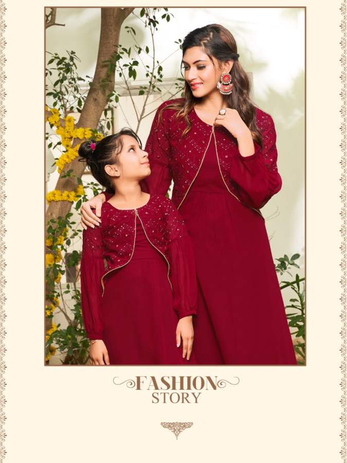 Banwery Me And Mom  Vol 4 Designer Mother Daughter  Buy Mother Daughter Same Dress Designer Catalog