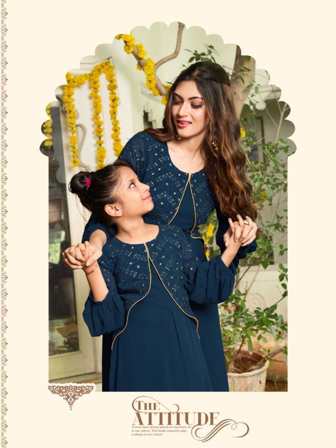Banwery Me And Mom  Vol 4 Designer Mother Daughter  Buy Mother Daughter Same Dress Designer Catalog