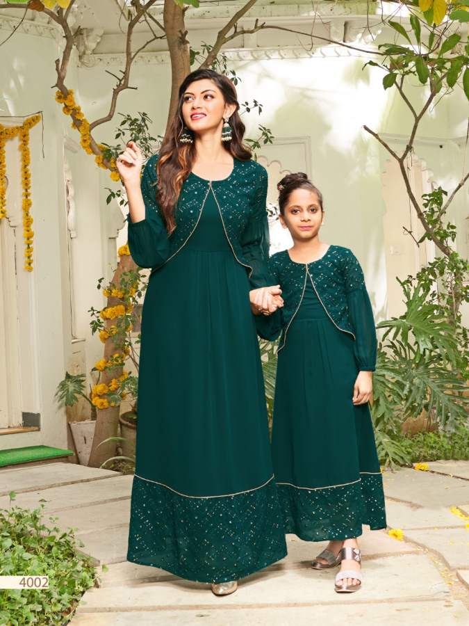 Banwery Me And Mom  Vol 4 Designer Mother Daughter  Buy Mother Daughter Same Dress Designer Catalog