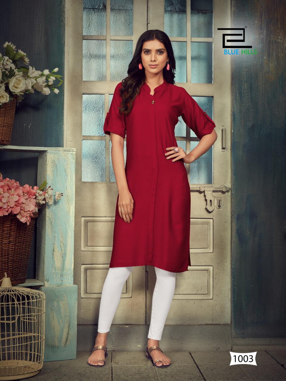 Blue Hills Colorbar  Vol 10 Ethnic Daliy Designer Kurti Catalog