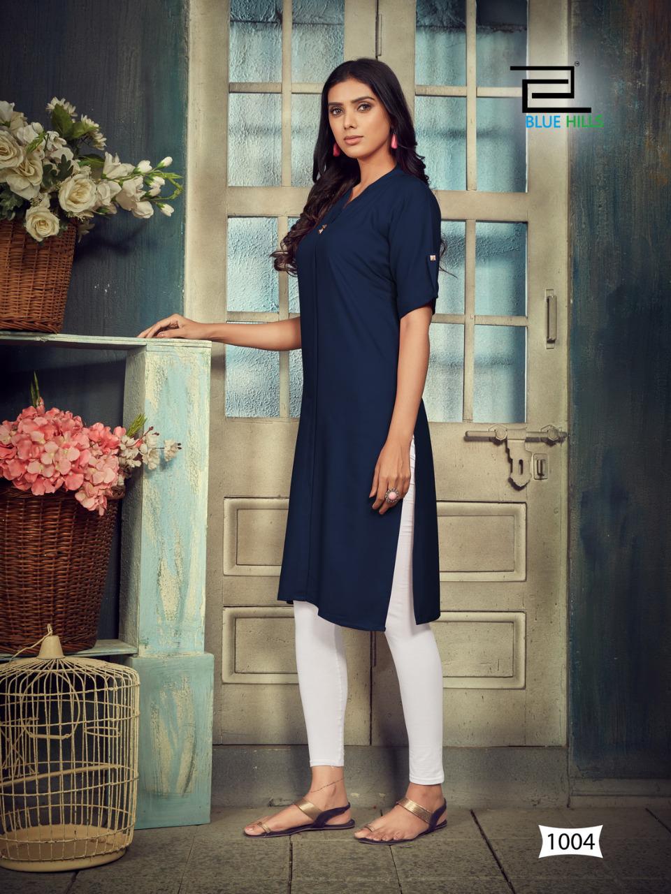 Blue Hills Colorbar  Vol 10 Ethnic Daliy Designer Kurti Catalog