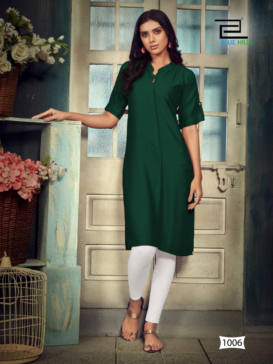 Blue Hills Colorbar  Vol 10 Ethnic Daliy Designer Kurti Catalog