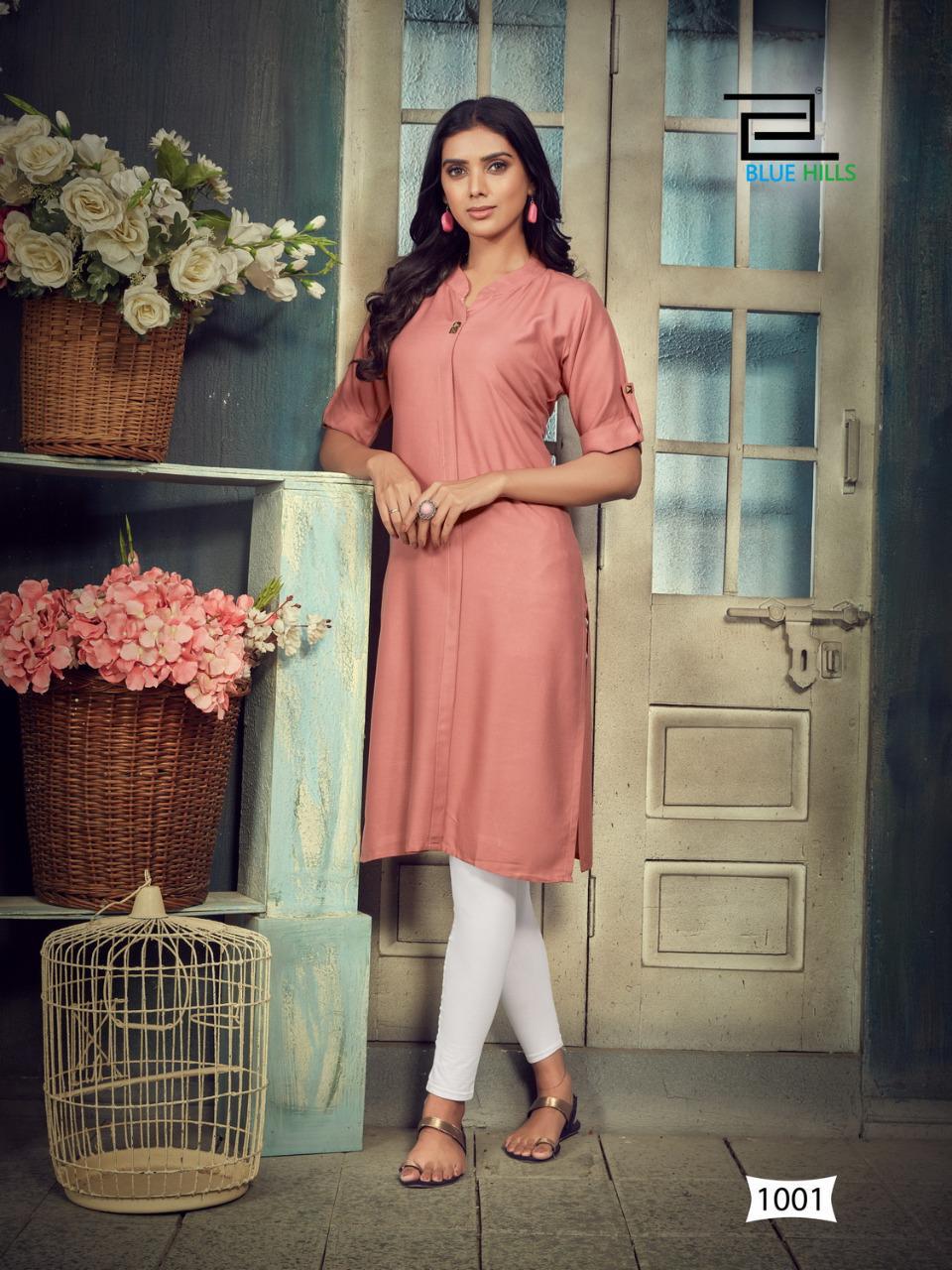 Blue Hills Colorbar  Vol 10 Ethnic Daliy Designer Kurti Catalog