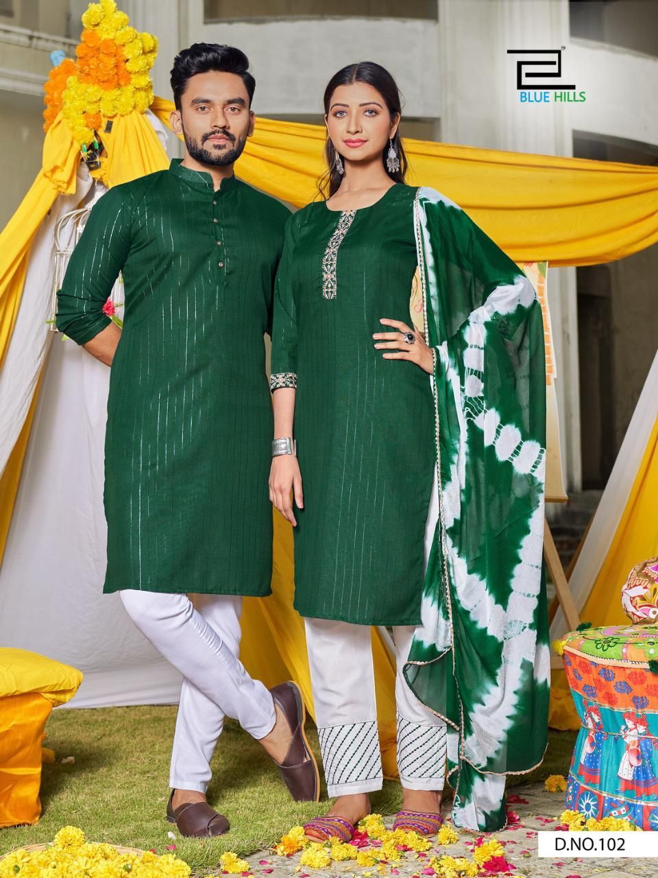 Blue Hills Wedding Bells Couple Edition  Buy Couple Combo  Catalog