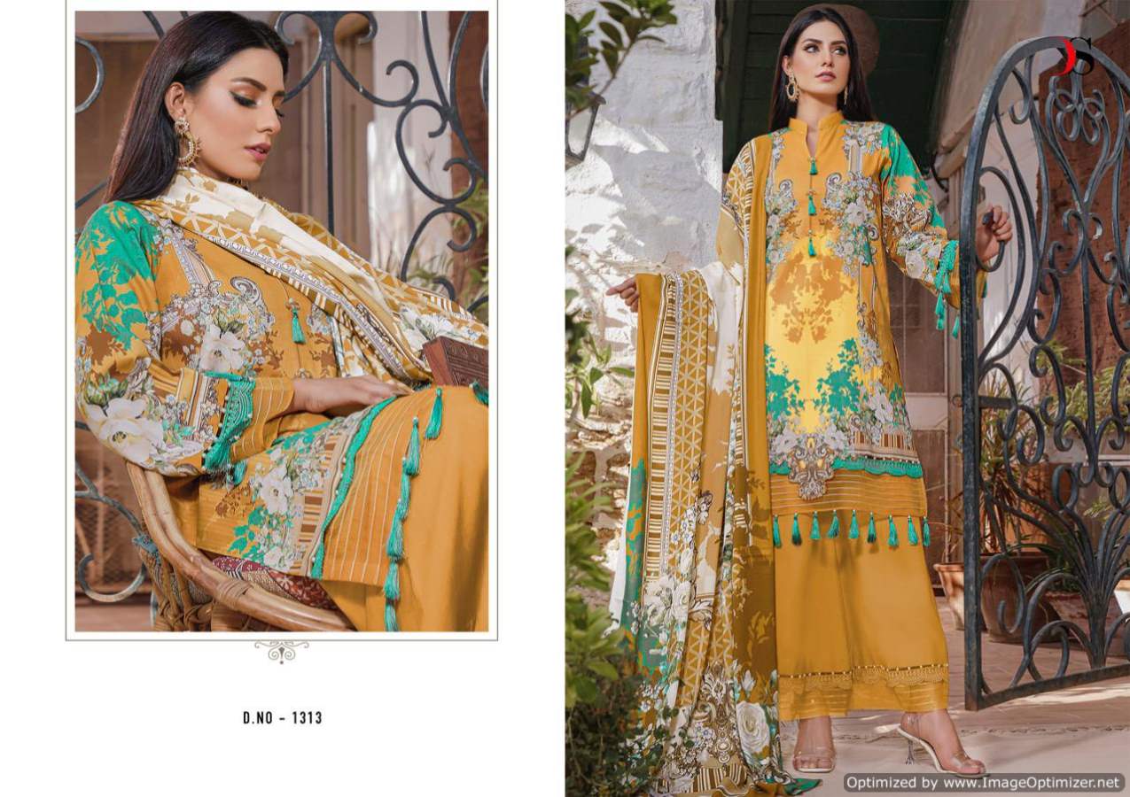 Deepsy Firdous Classic Embroidery Pakistani Suits In Wholesale Price