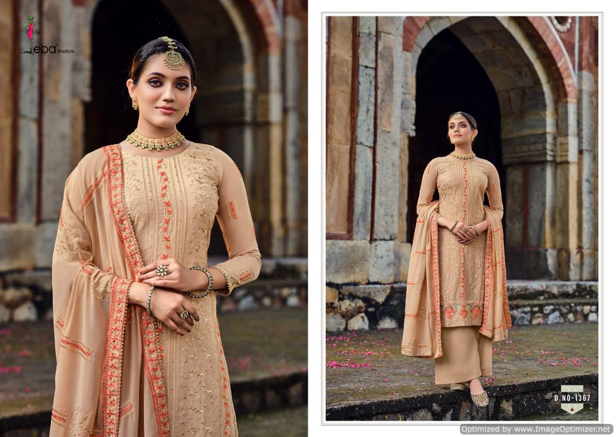 Eba Jassi Vol  2 Georgette Dress Material Wholesale In Surat