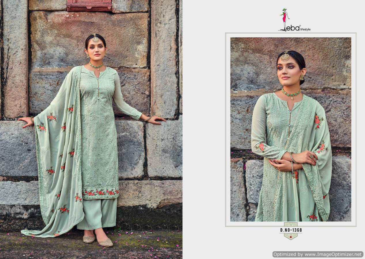Eba Jassi Vol  2 Georgette Dress Material Wholesale In Surat