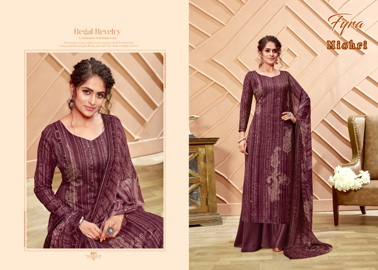 Fyra  Mishri Soft Cotton Casual Wear Dress Materials Catalog