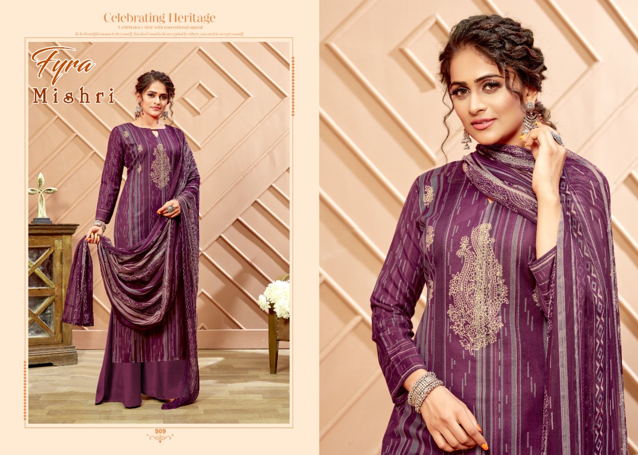 Fyra  Mishri Soft Cotton Casual Wear Dress Materials Catalog