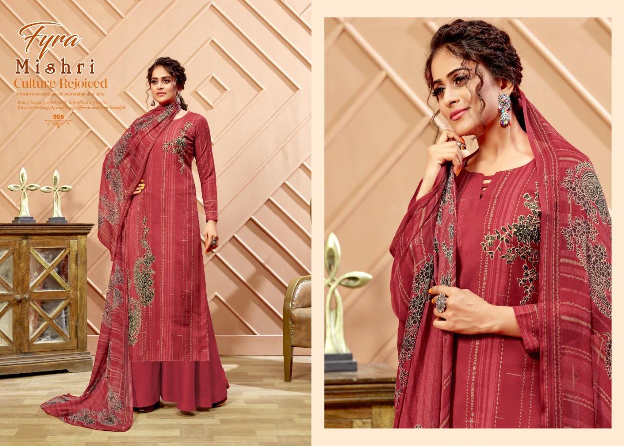 Fyra  Mishri Soft Cotton Casual Wear Dress Materials Catalog