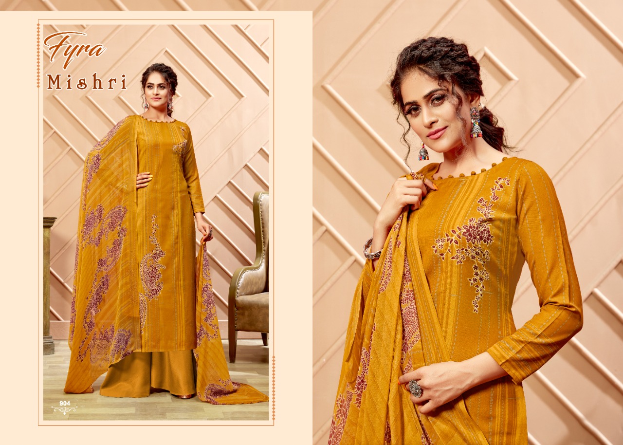 Fyra  Mishri Soft Cotton Casual Wear Dress Materials Catalog