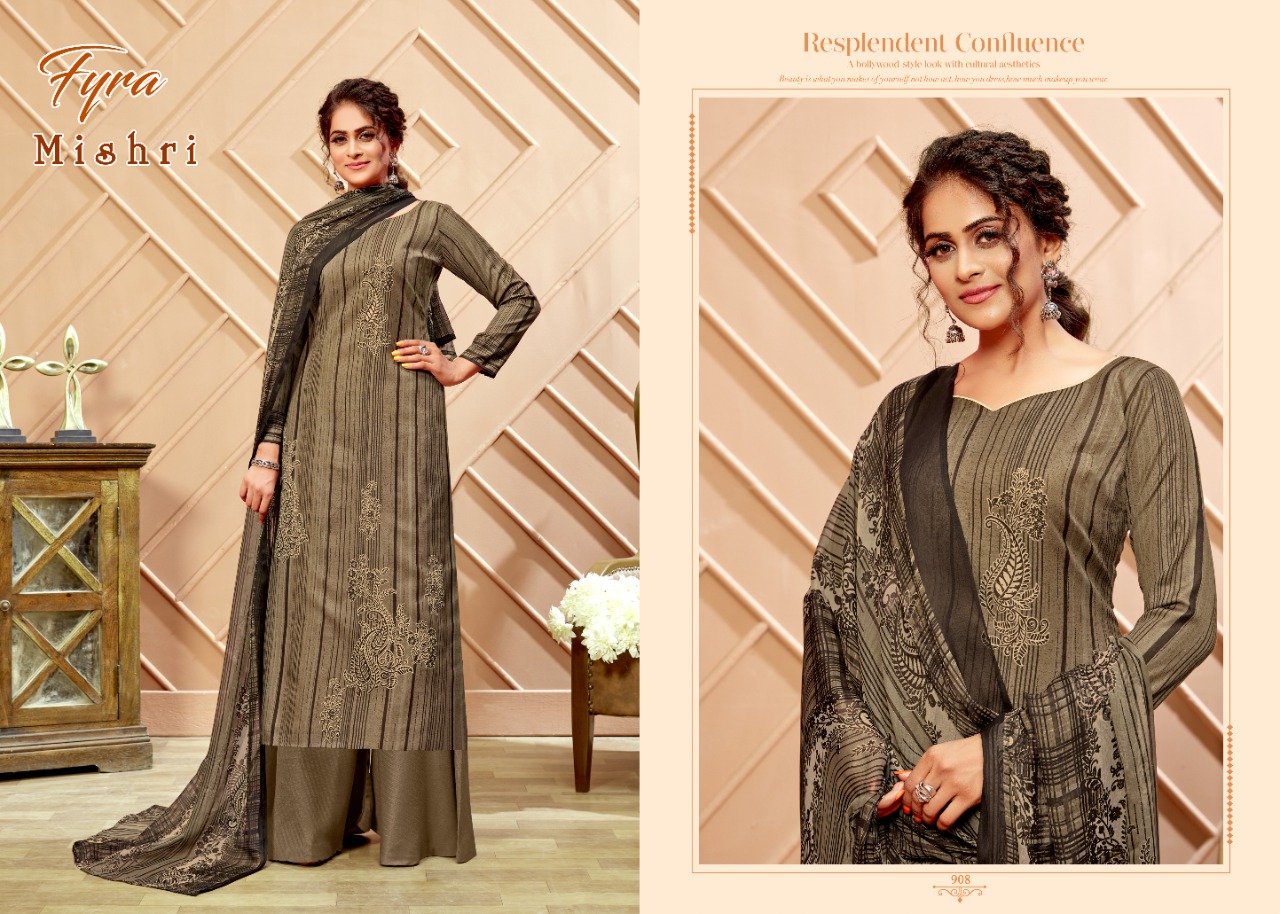 Fyra  Mishri Soft Cotton Casual Wear Dress Materials Catalog