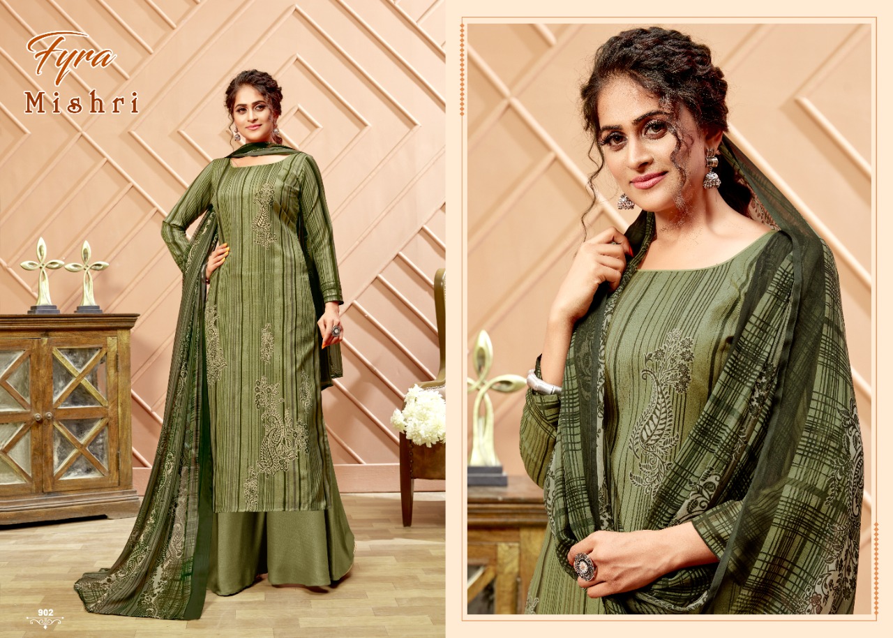 Fyra  Mishri Soft Cotton Casual Wear Dress Materials Catalog