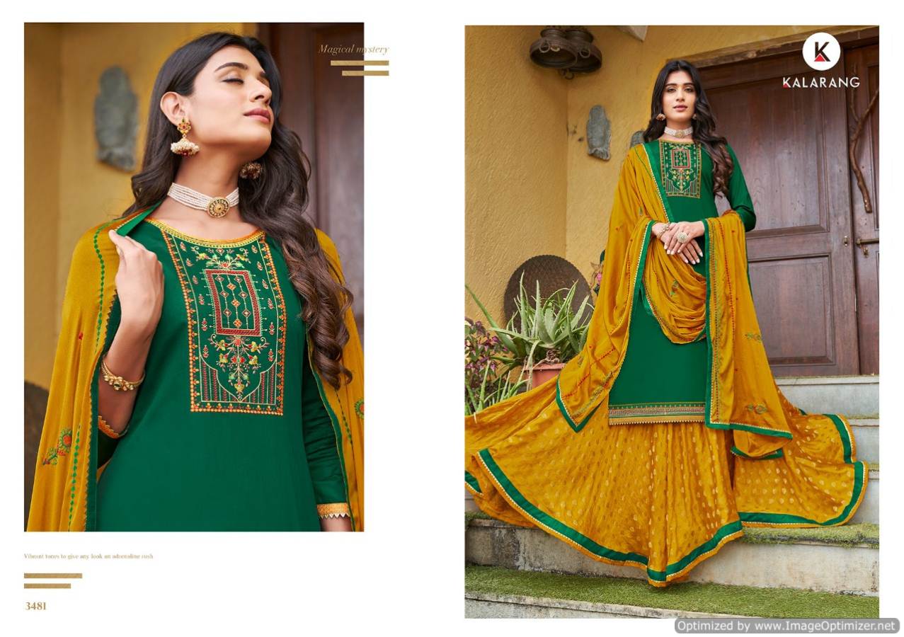Kalarang Black Berry  Vol 6 Festive Wear Designer Salwar Sutis Catalog