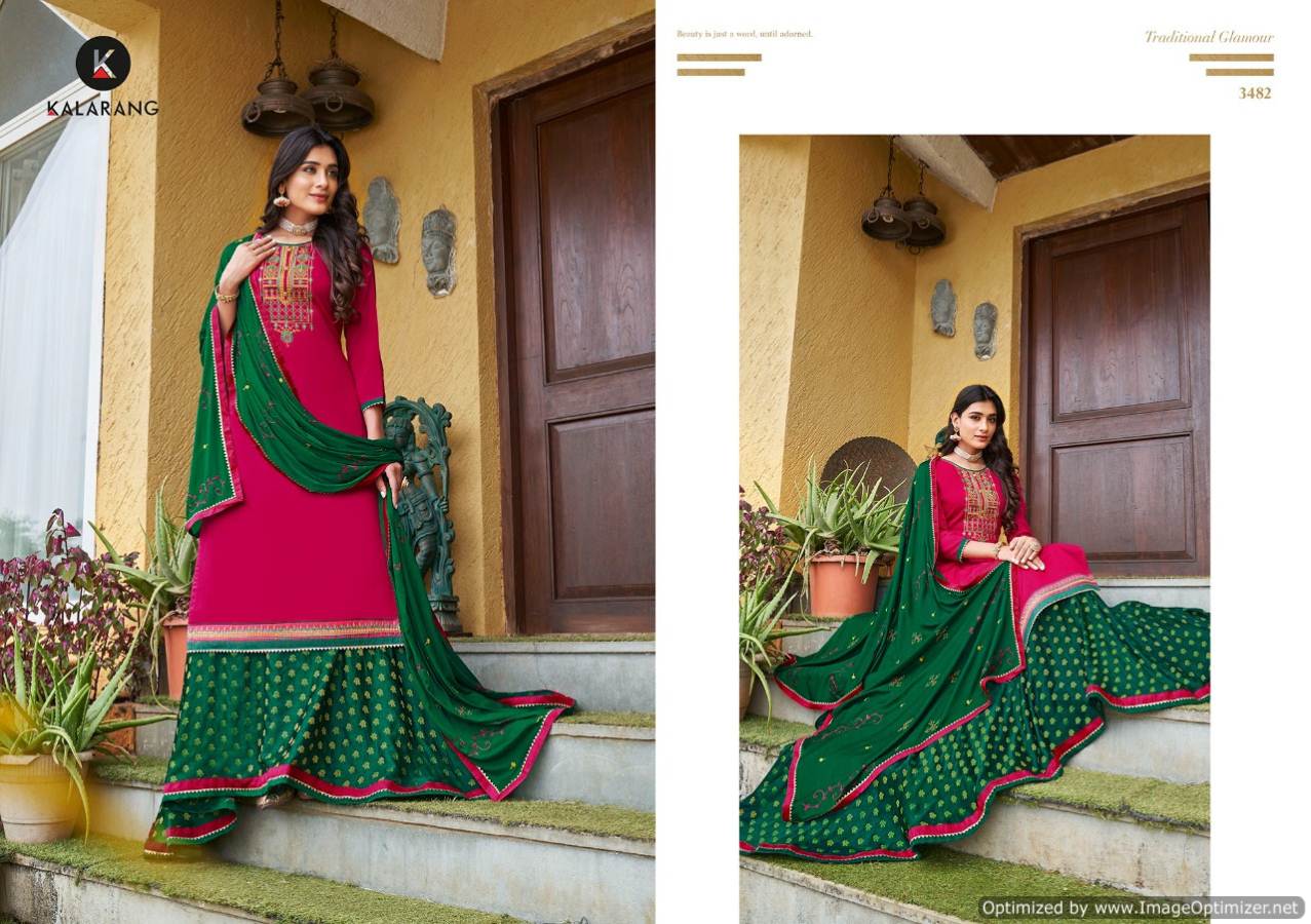 Kalarang Black Berry  Vol 6 Festive Wear Designer Salwar Sutis Catalog