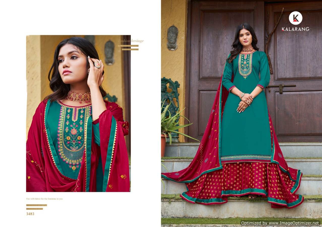 Kalarang Black Berry  Vol 6 Festive Wear Designer Salwar Sutis Catalog