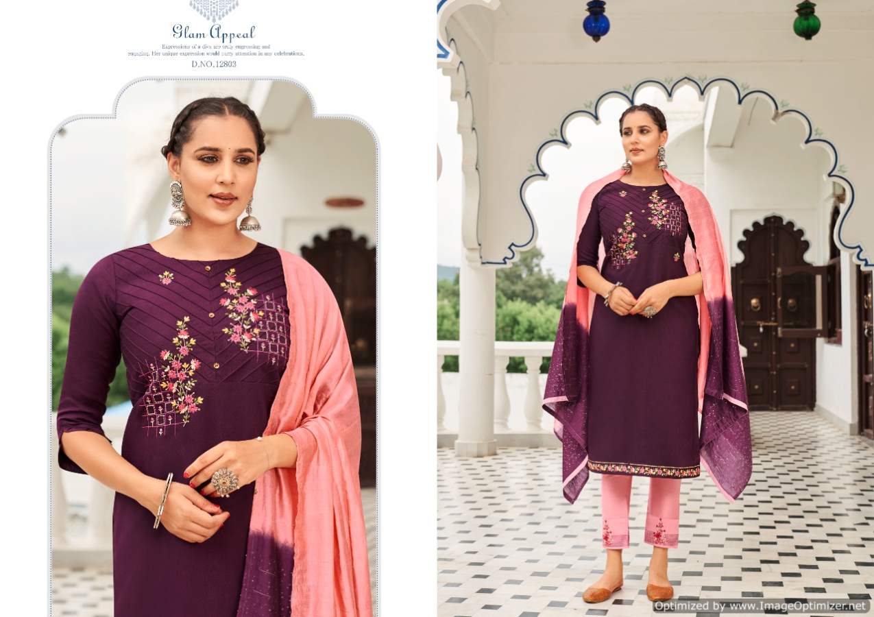 Kivi Rajwadi Festive Wear Kurti With Pant And Dupatta Catalog