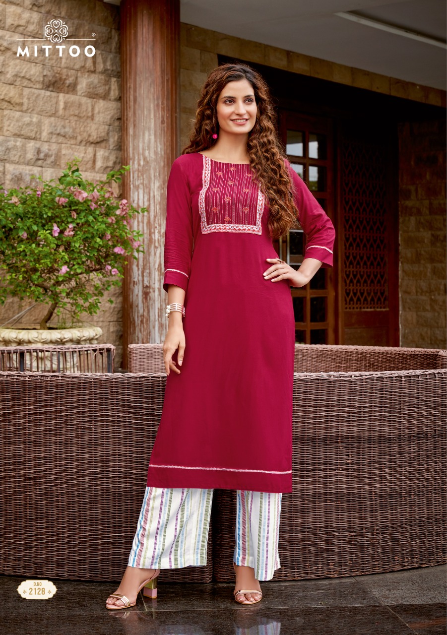 Mittoo Panghat  Vol 20 Designer Festive Wear Kurti With Plazzo Catalog