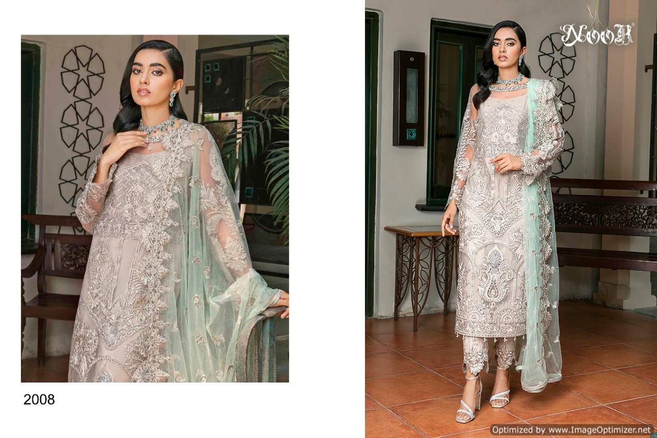 Noor Inlays Vol  2 Georgette Pakistani Salwar Kameez  Catalog