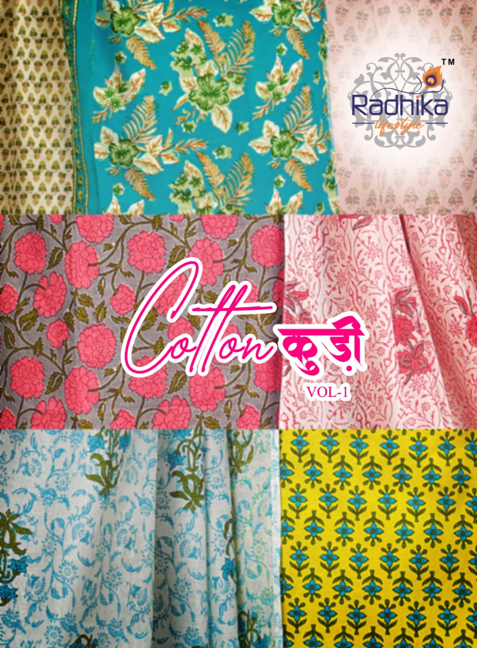 Radhika Cotton Kudi Vol 1 Pure Cotton  Readymade Casual Dress Material Catalog