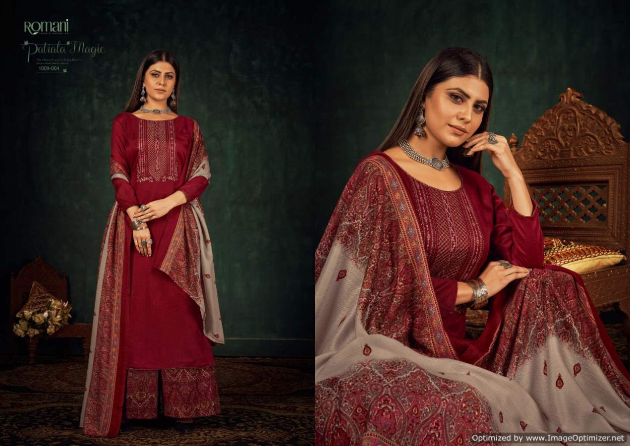Romani Patiala Magic Vol  2 Exclusive Winter Wear Designer Catalog